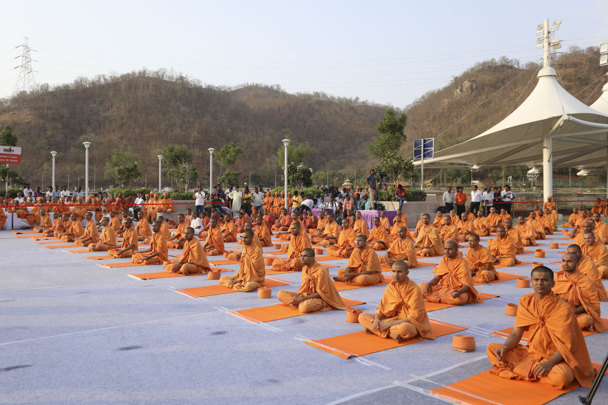Celebration of International Day of Yoga 