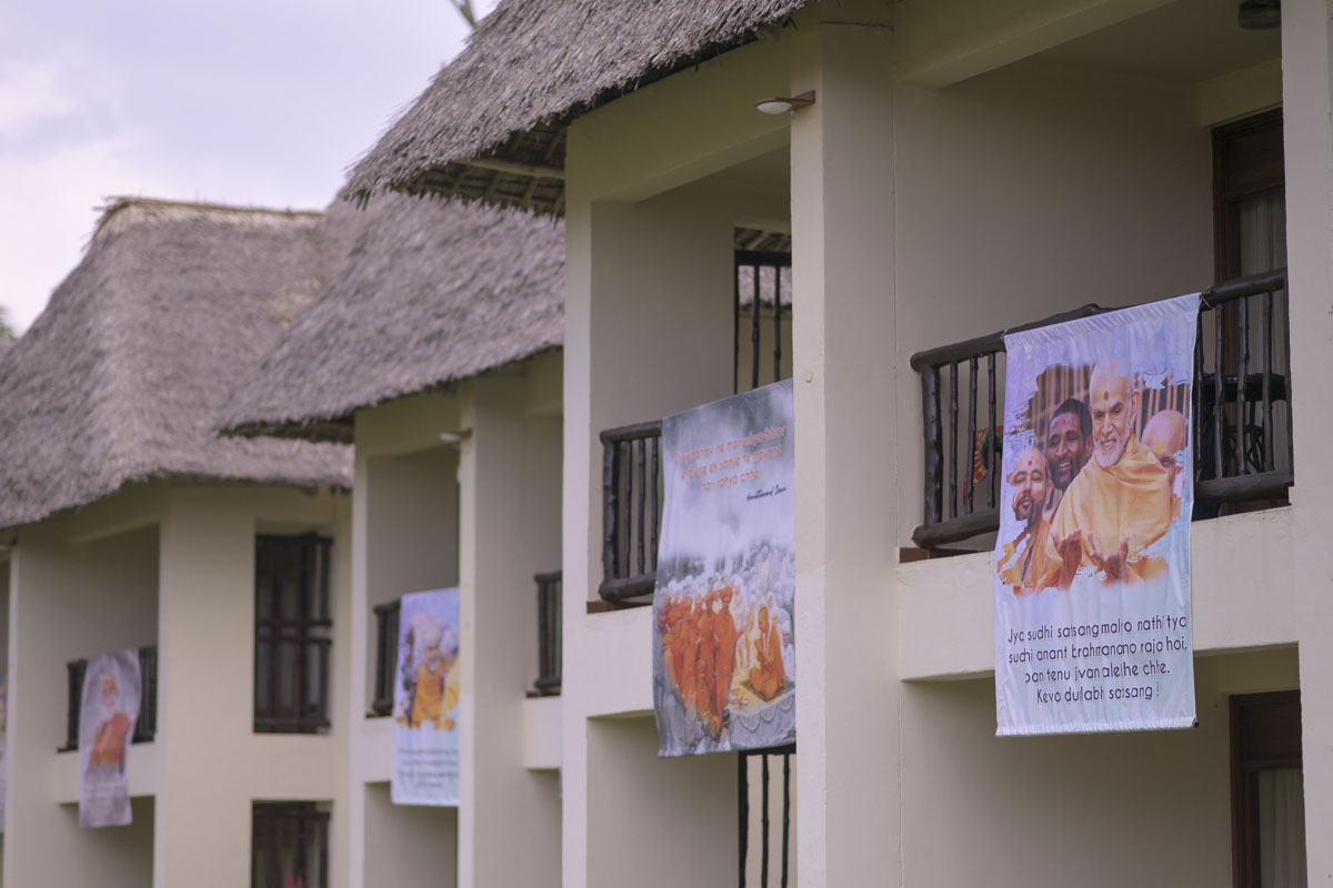 The venue in Dar-es-Salaam for the Karyakar Shibir