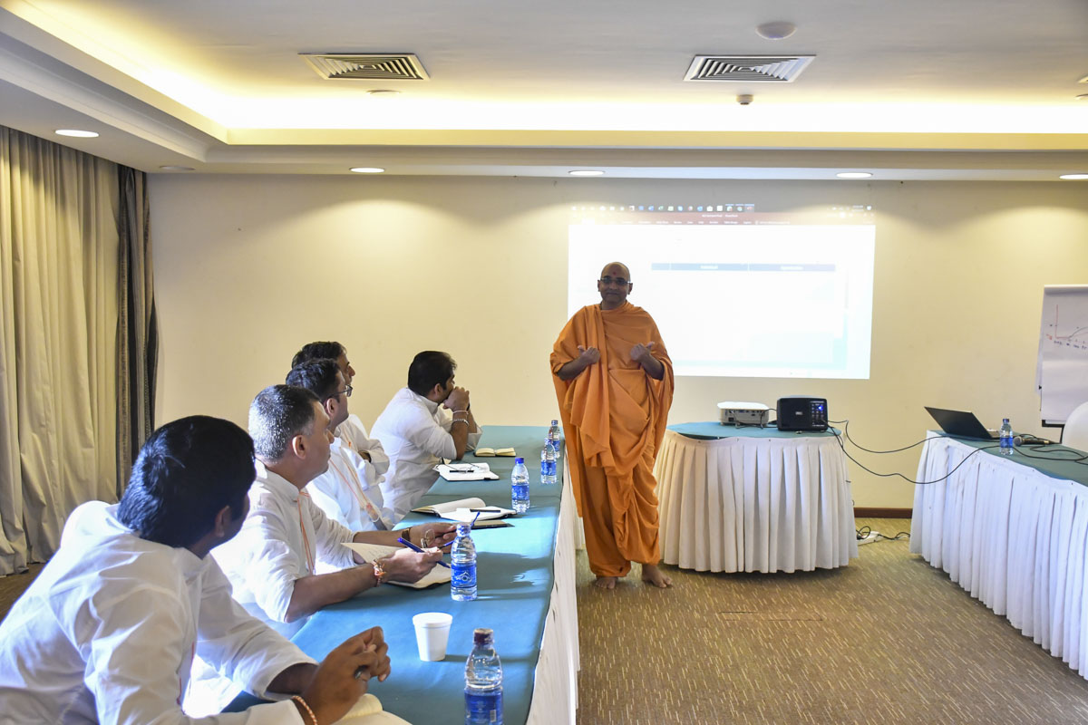 Karyakars during the shibir