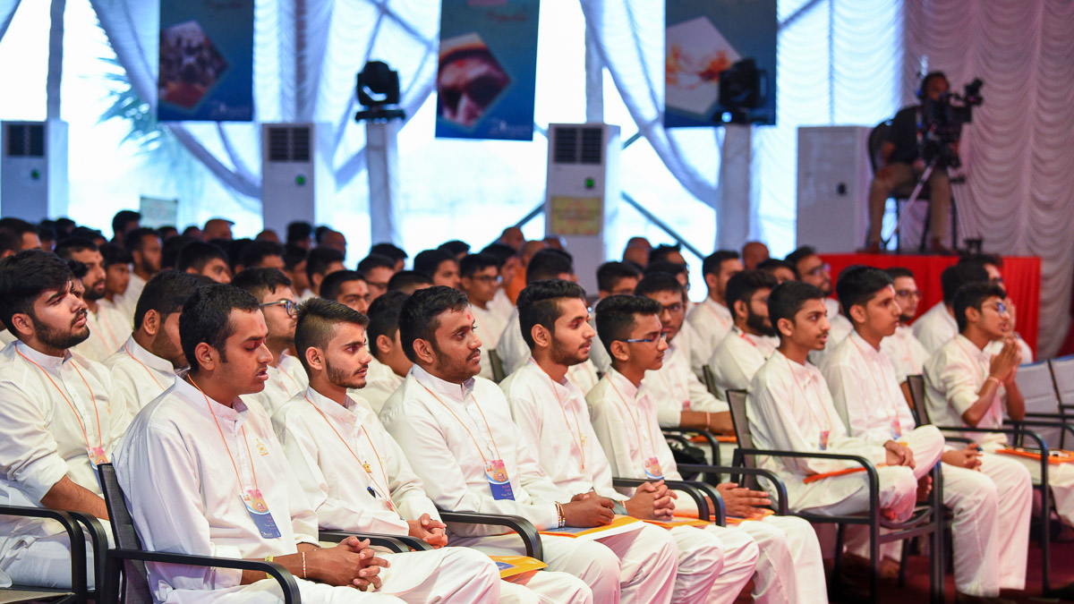 Kishores during the shibir