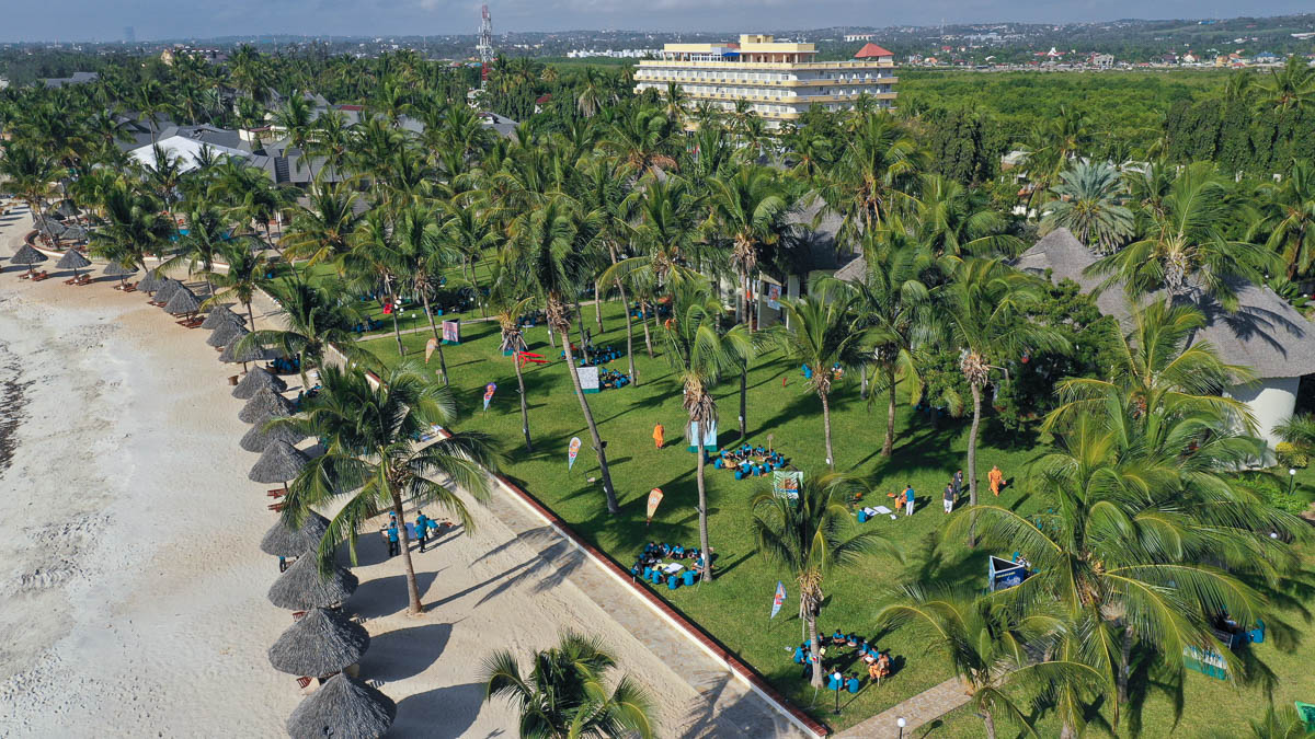Kishores during the shibir