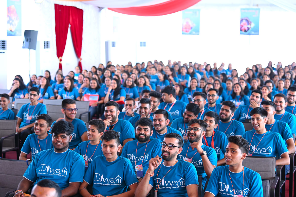 Kishores during the shibir