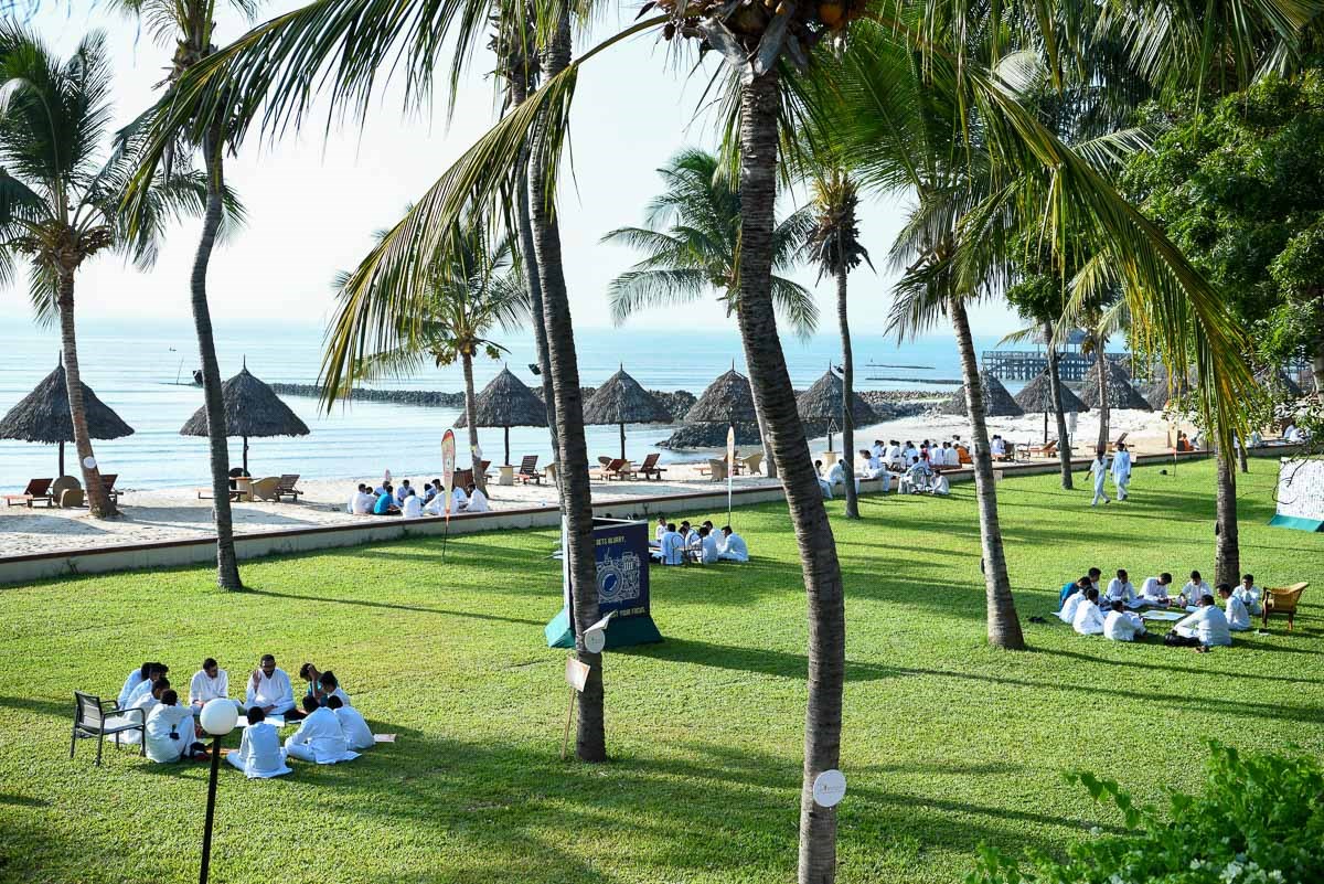 Kishores during the shibir