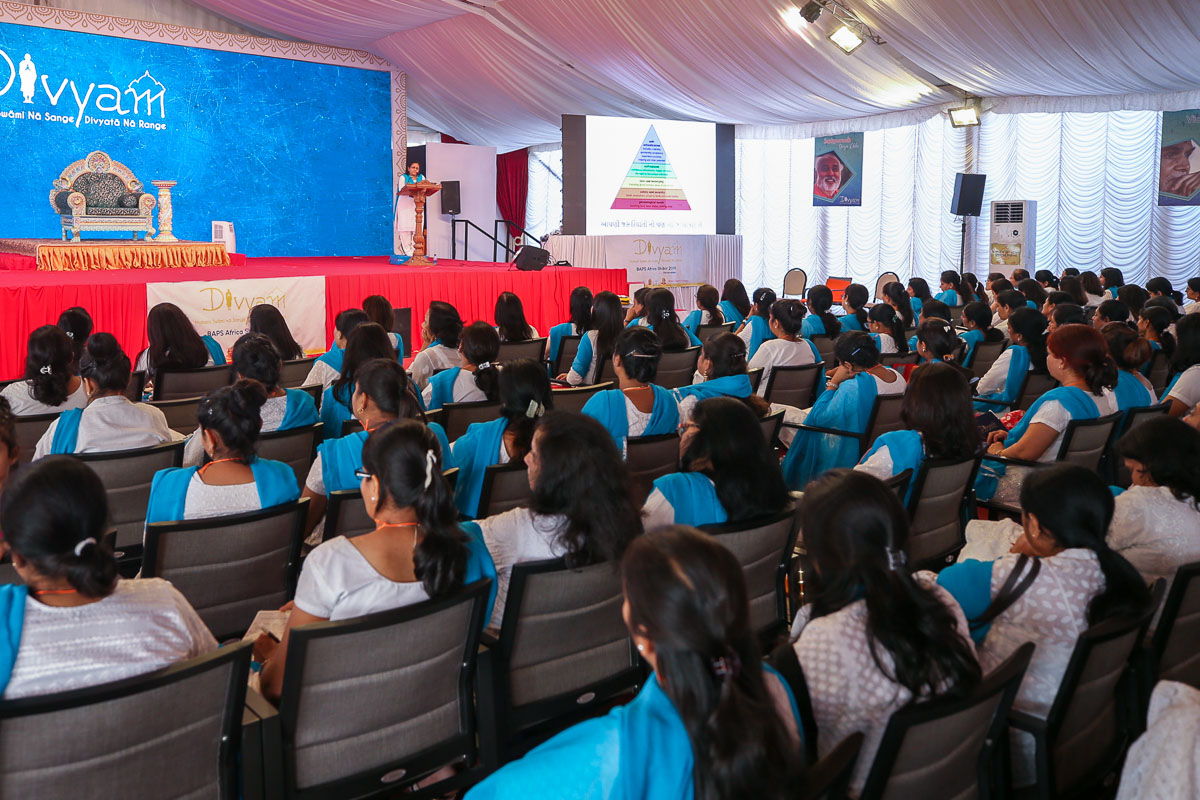 Karyakars during the shibir