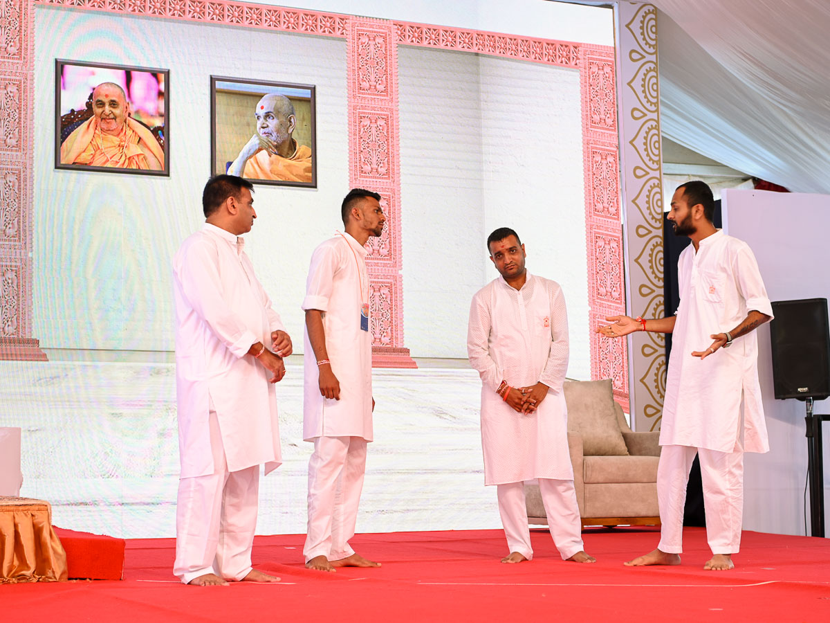 A skit presentation by karyakars