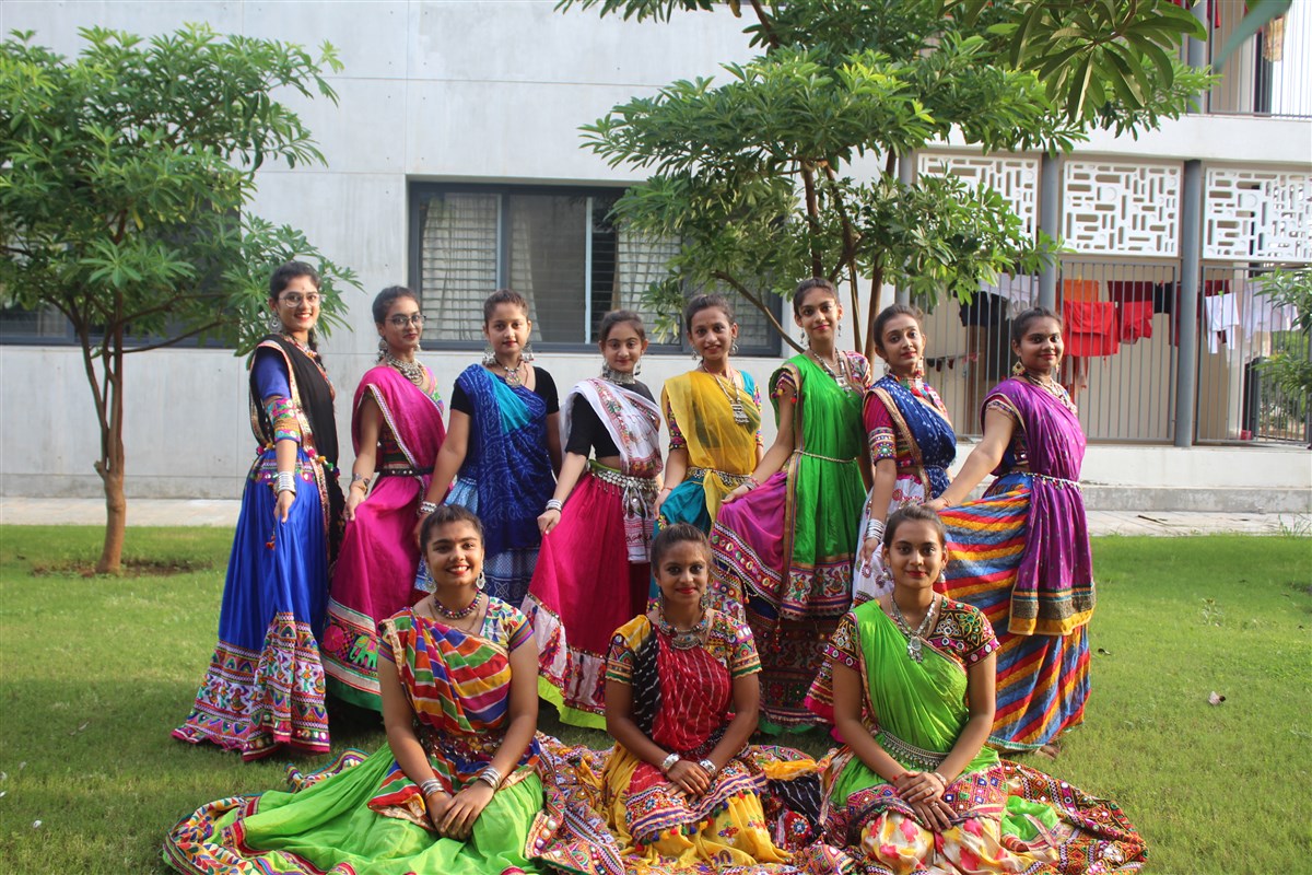 Participants for dance in Parayan
