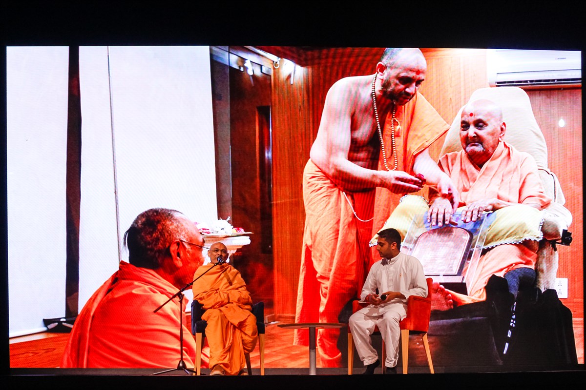 Shrutiprakash Swami shared some of his most touching personal encounters with Pramukh Swami Maharaj in a candid interview