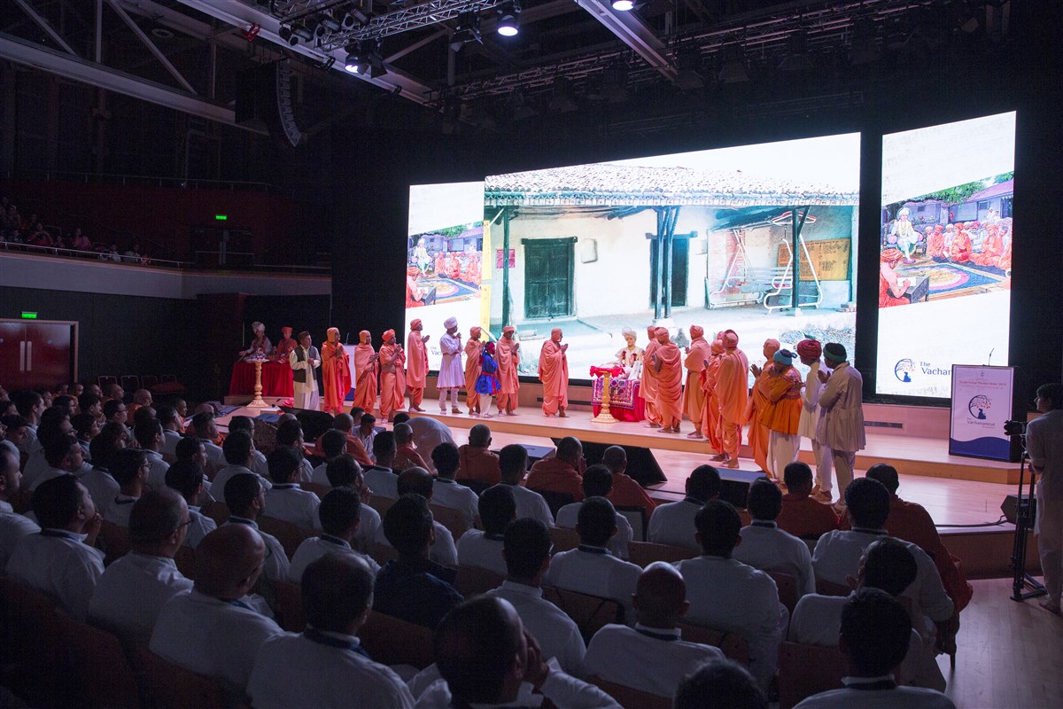 The enactment reiterates the historical authenticity of the Vachanamrut