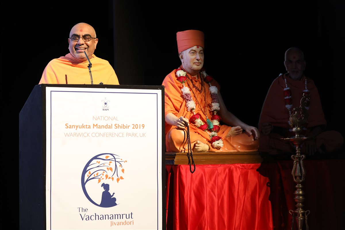 Yogvivek Swami elaborates on 'sadhana' in the Swaminarayan Sampraday