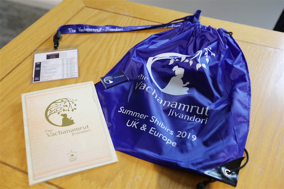 A welcome pack awaited delegates upon registering