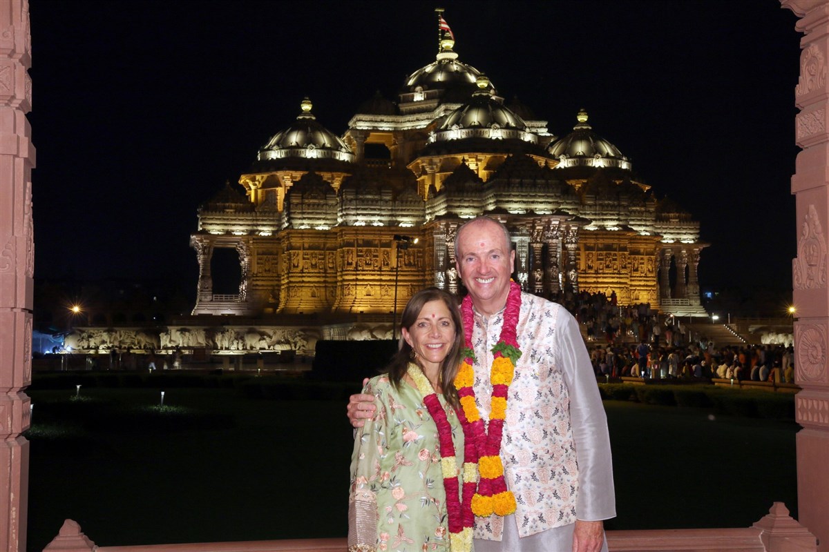 Governor Phil Murphy of New Jersey with First Lady Tammy Murphy