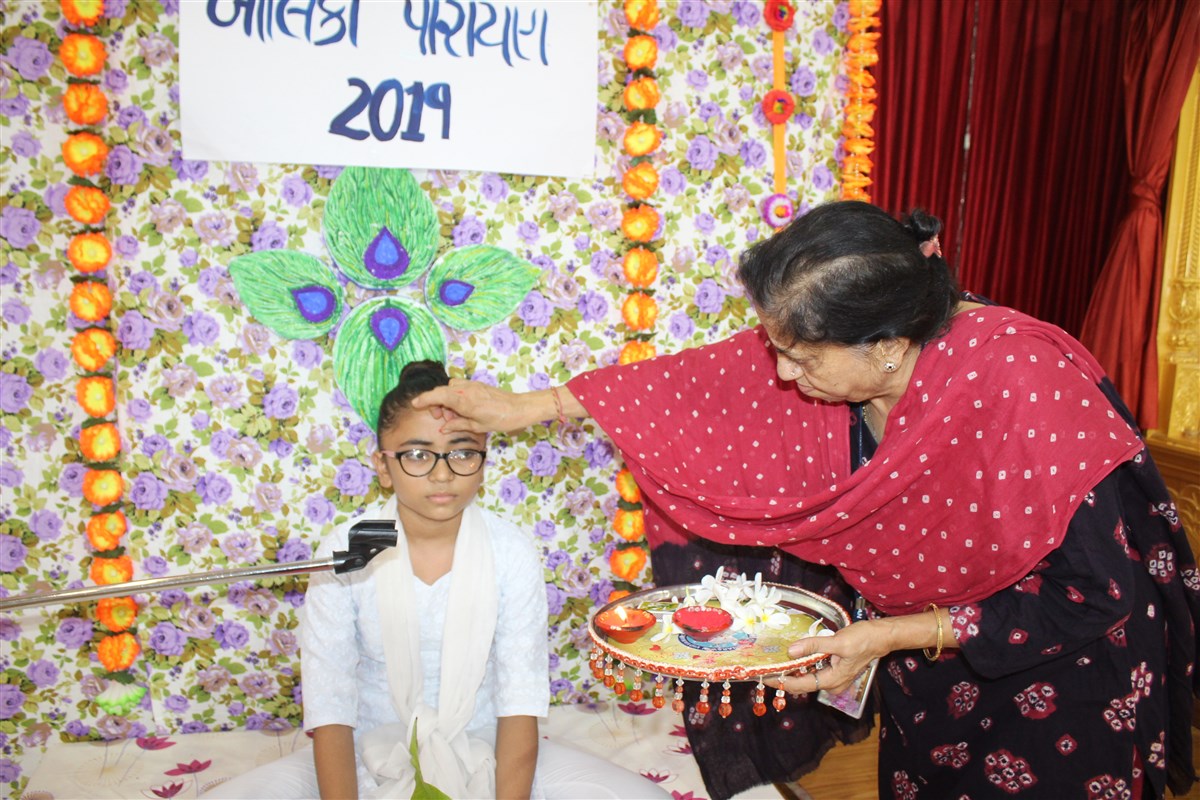 Balika Parayan being celebrated at SVM Randesan