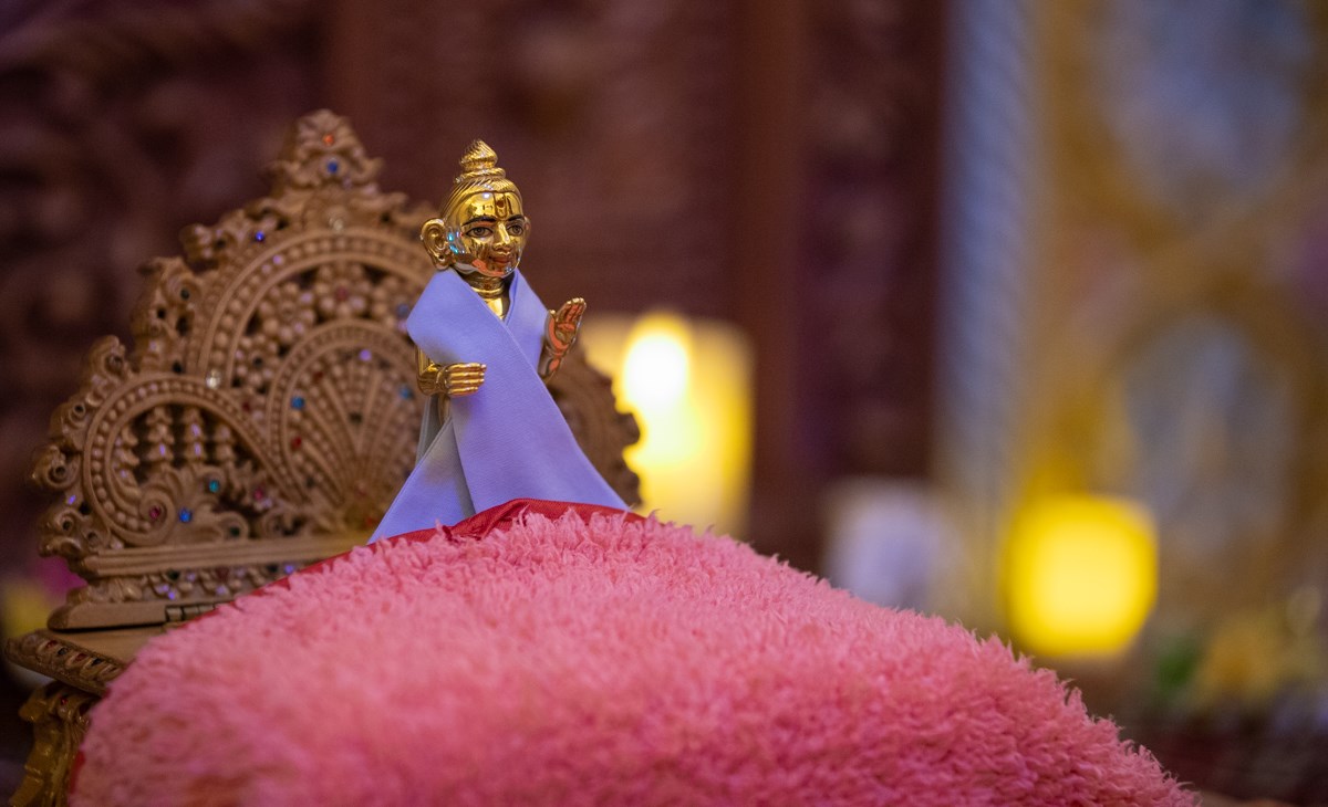 Shri Harikrishna Maharaj morning darshan