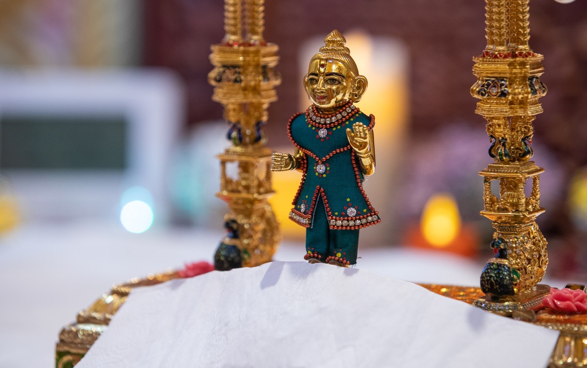 Shri Harikrishna Maharaj morning darshan