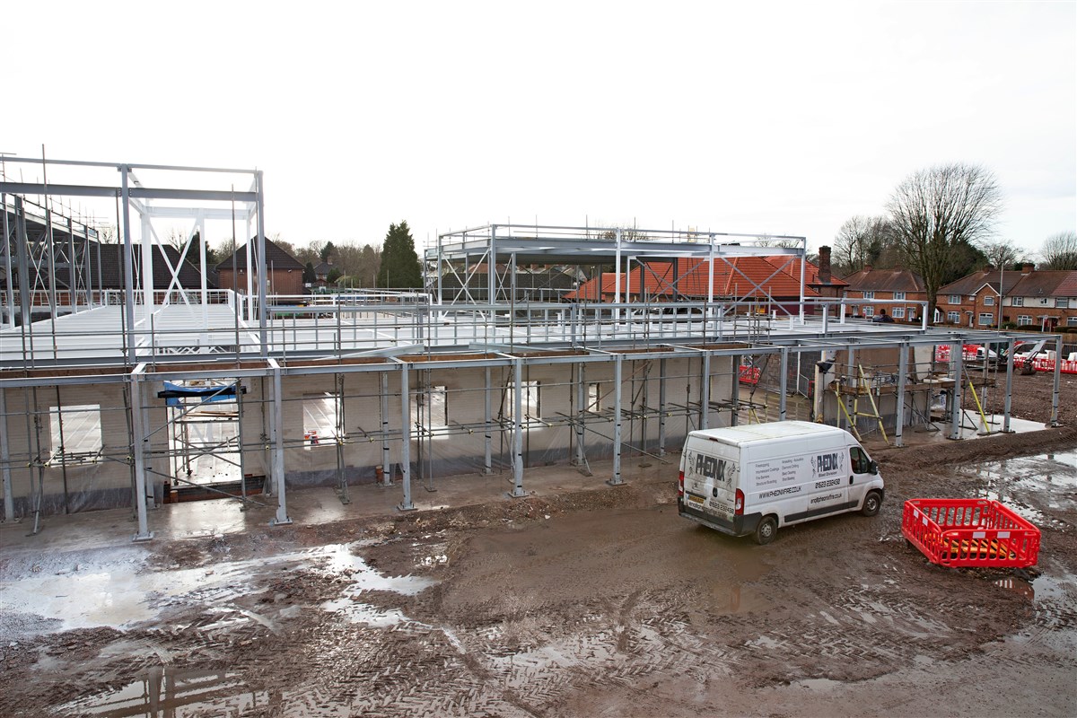 Construction work in progress - January 2020