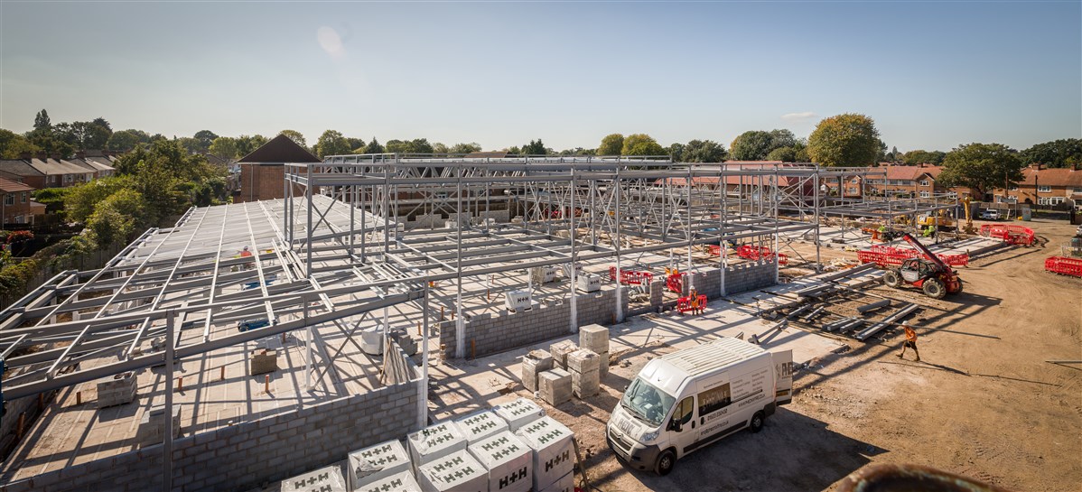 Construction work in progress - August 2019