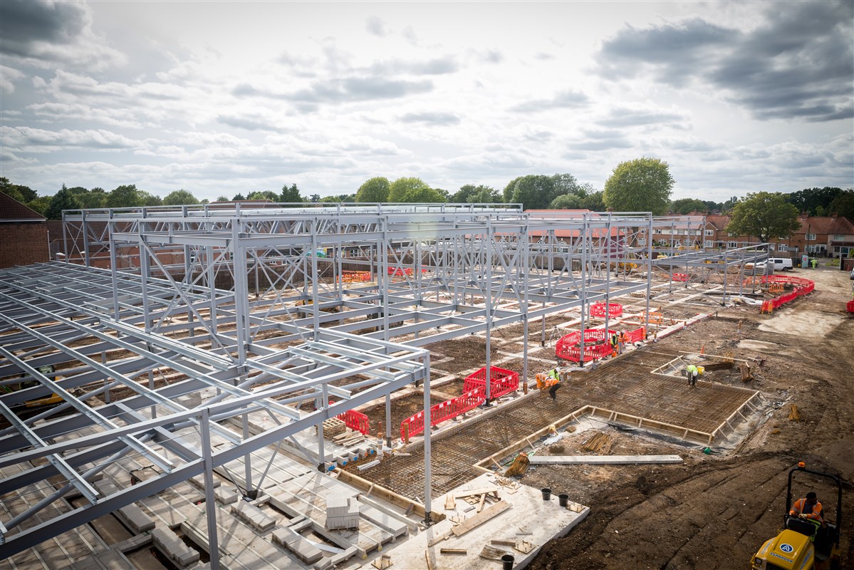 Construction work in progress - August 2019