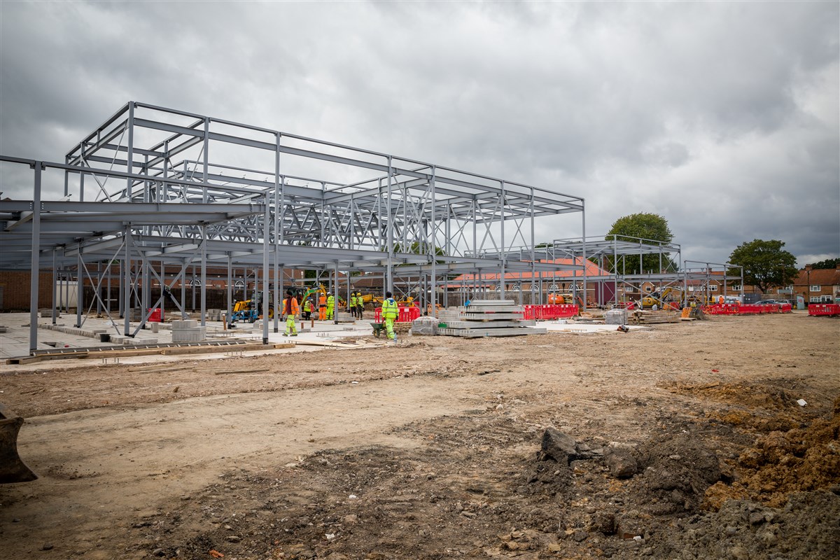 Construction work in progress - August 2019
