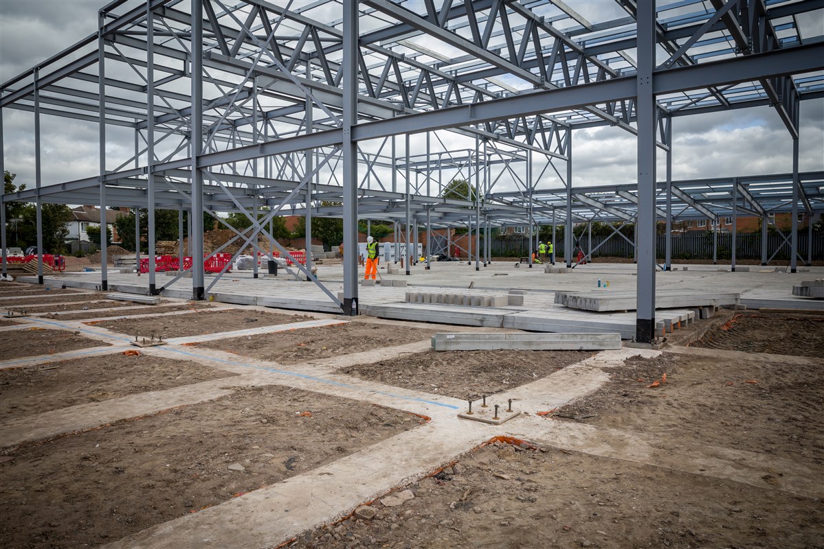 Construction work in progress - August 2019