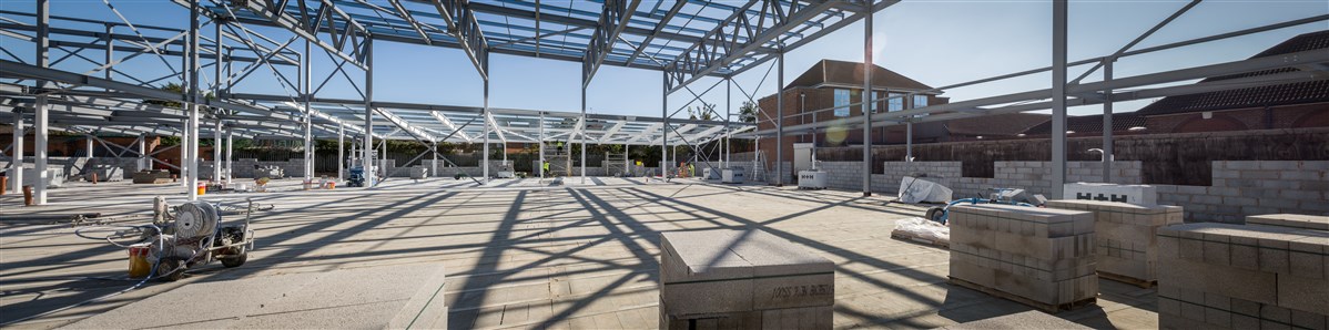 Construction work in progress - August 2019