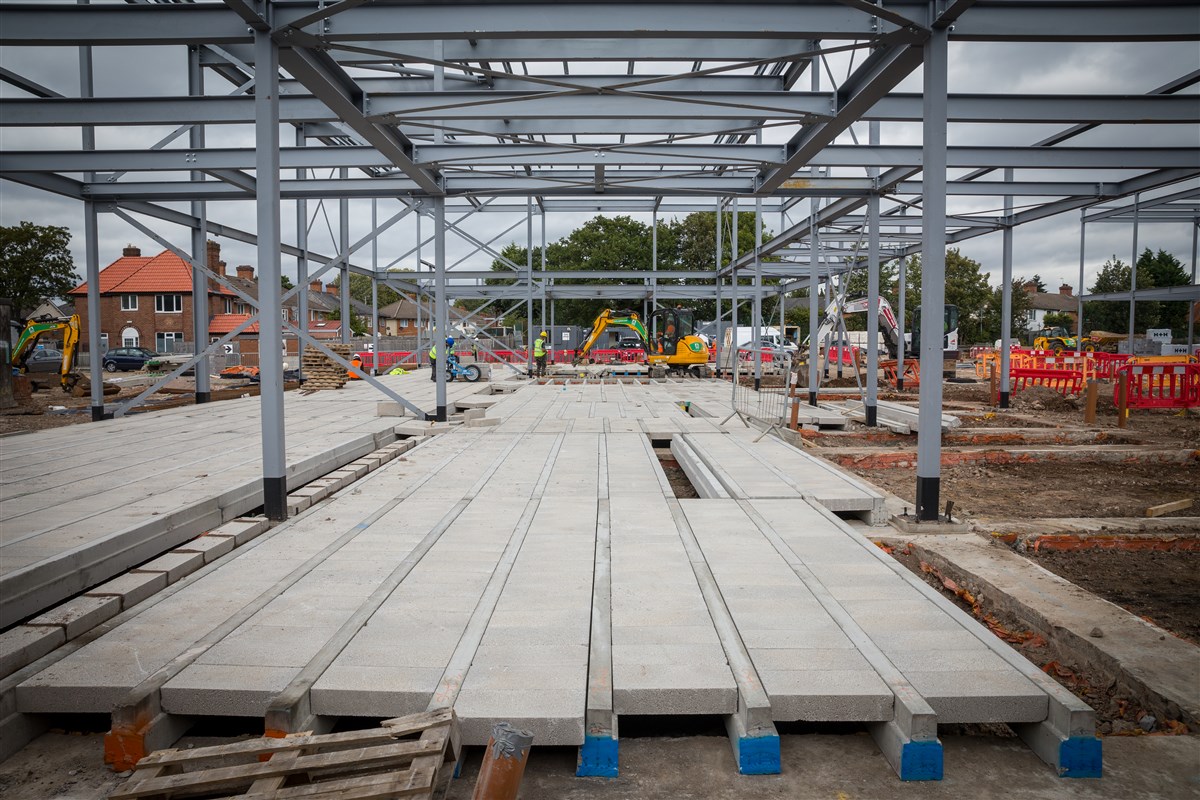 Construction work in progress - August 2019