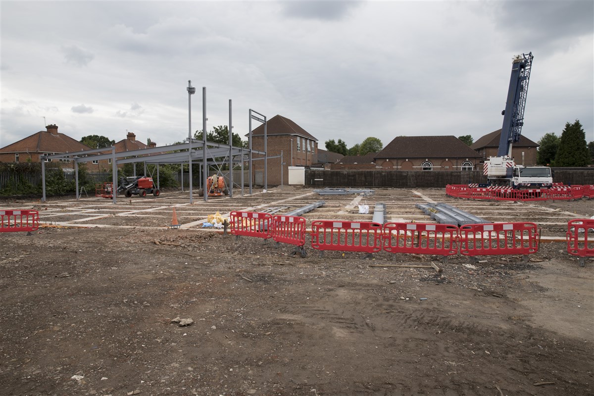 Construction work in progress - June 2019