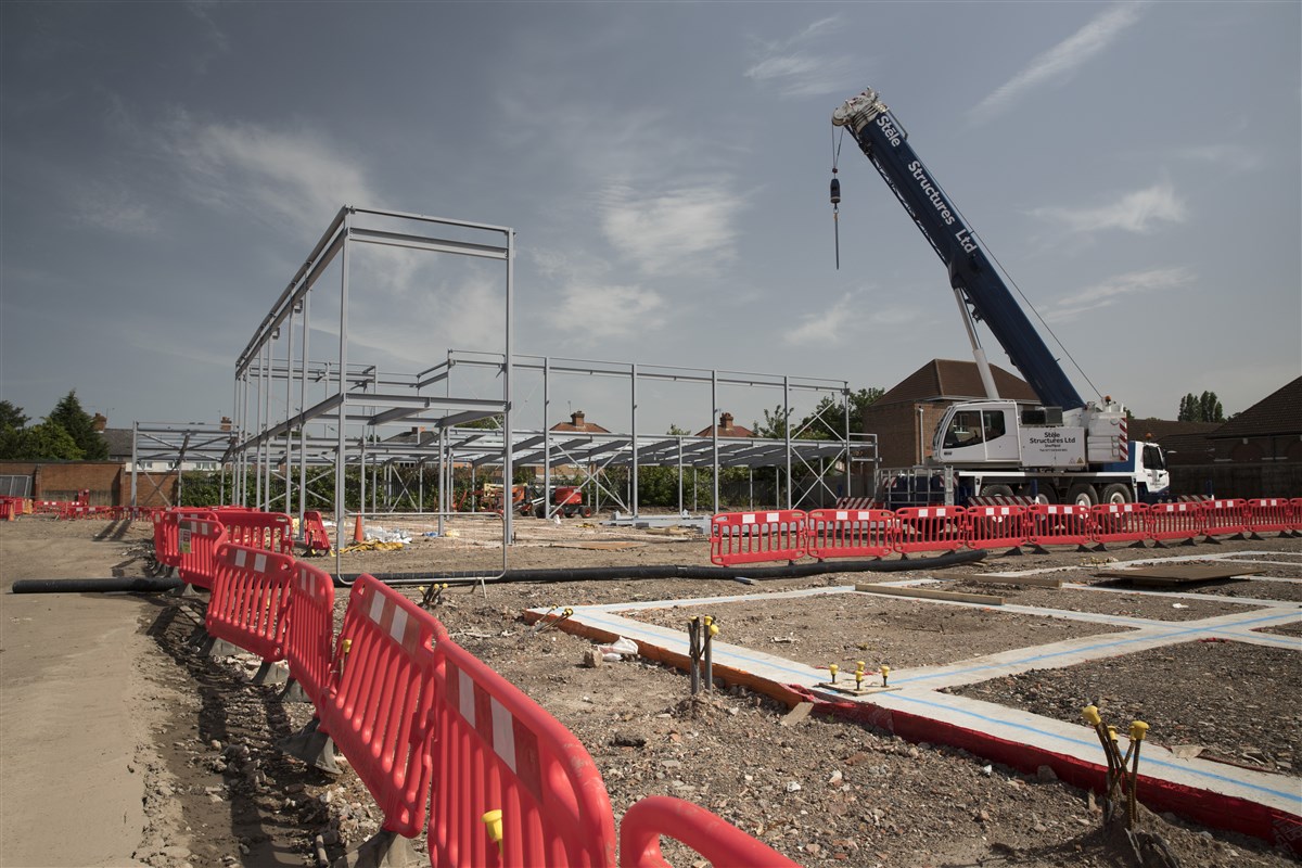 Construction work in progress - June 2019