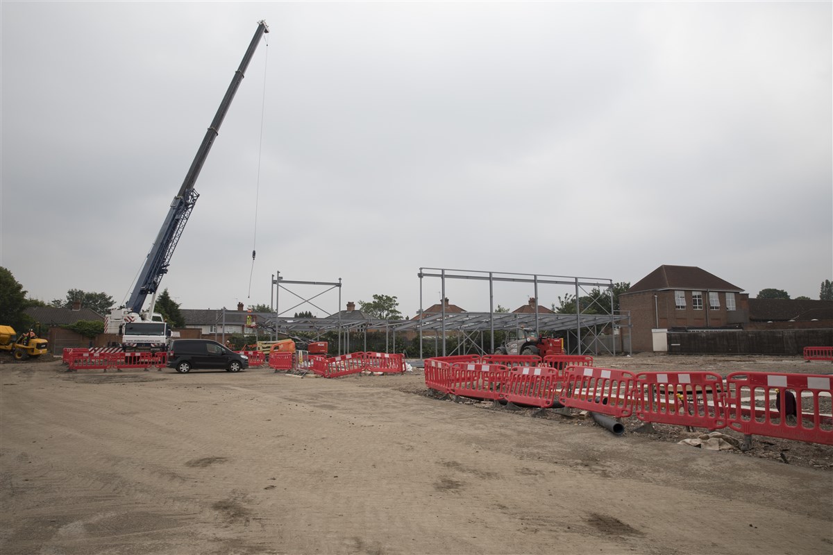Construction work in progress - June 2019
