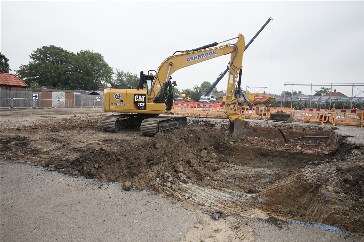 Construction work in progress - June 2019