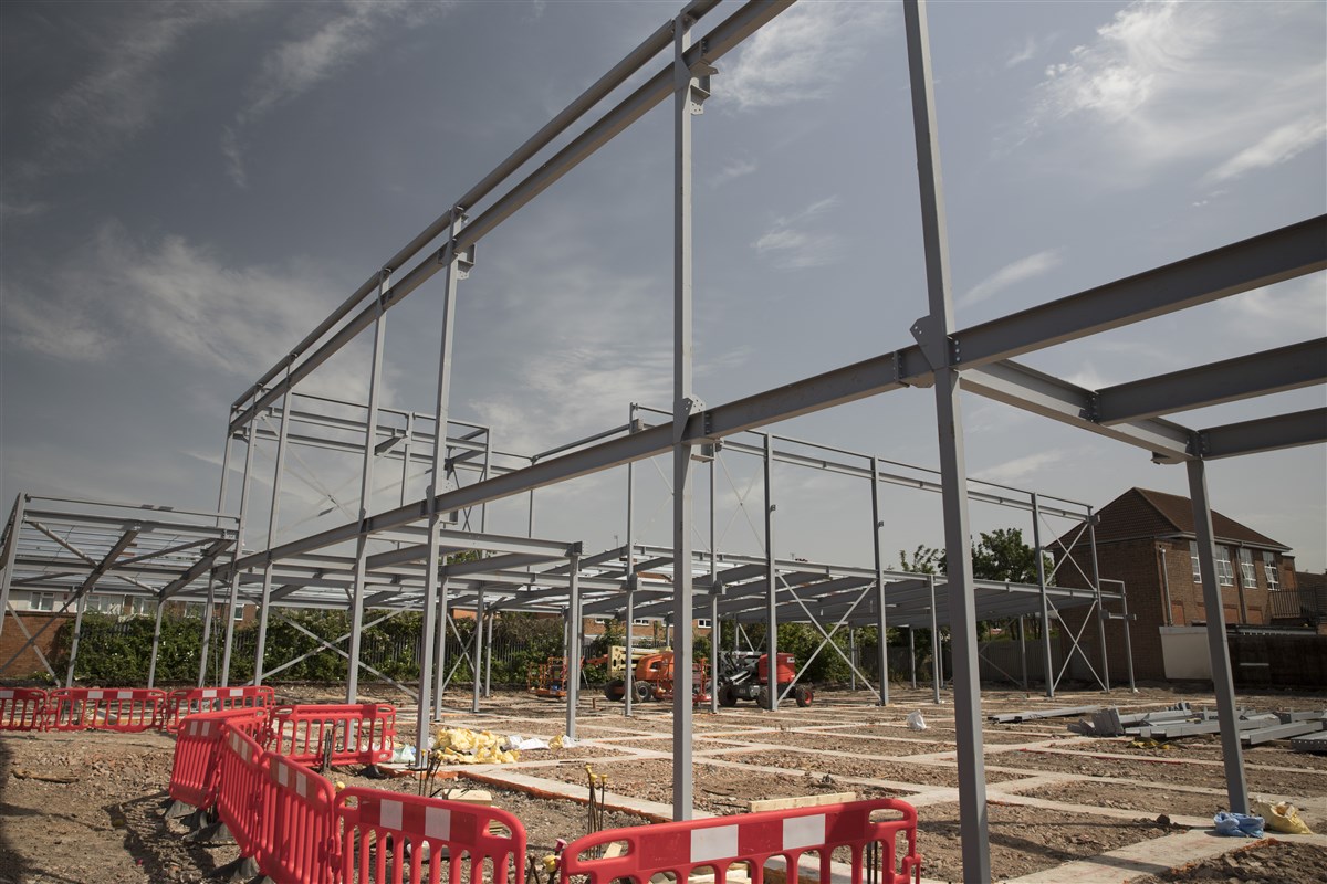 Construction work in progress - June 2019