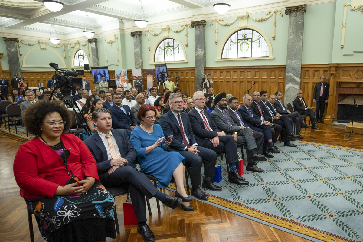 Diwali and Annakut Celebration 2019 at the New Zealand Parliament, Wellington