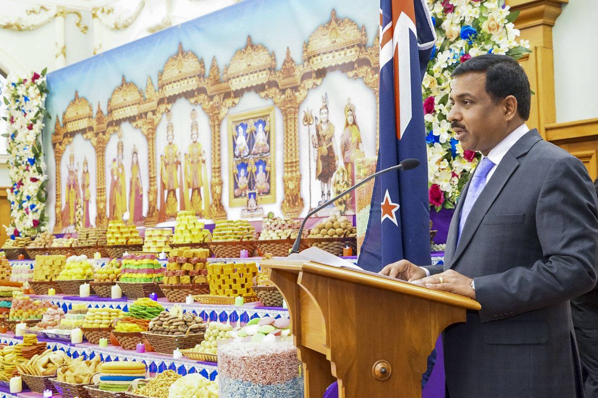 Diwali and Annakut Celebration 2019 at the New Zealand Parliament, Wellington