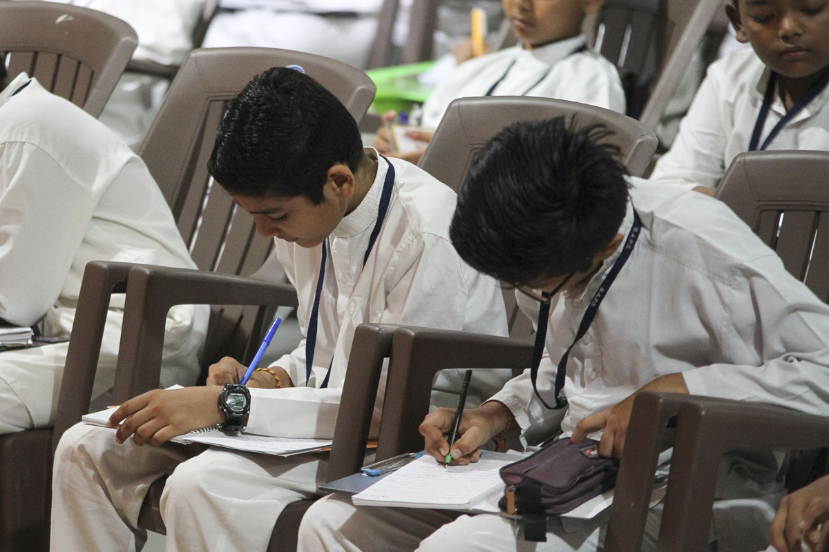 Bal Shibir for Adhiveshan Winners, Sarangpur