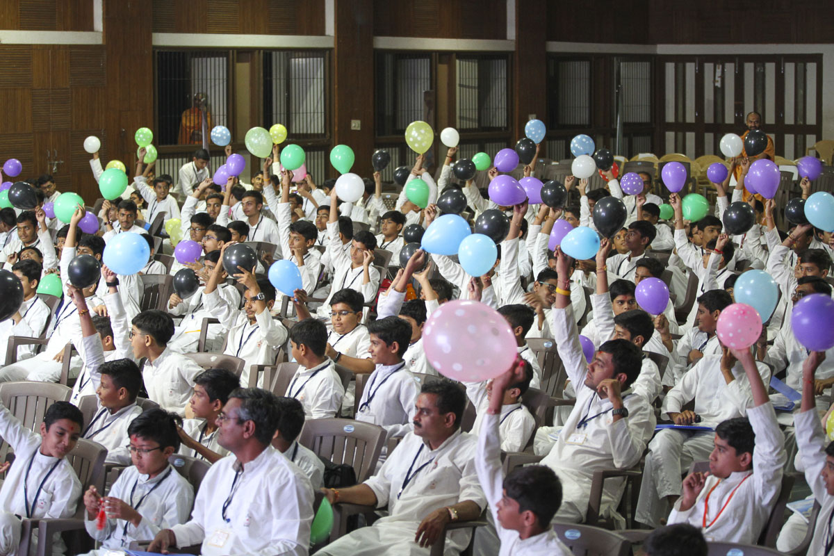 Bal Shibir for Adhiveshan Winners, Sarangpur