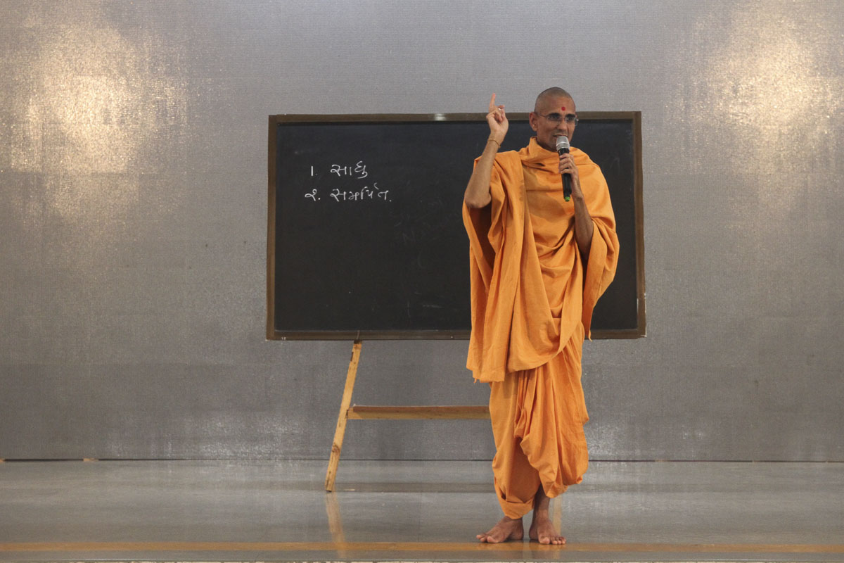 Bal Shibir for Adhiveshan Winners, Sarangpur