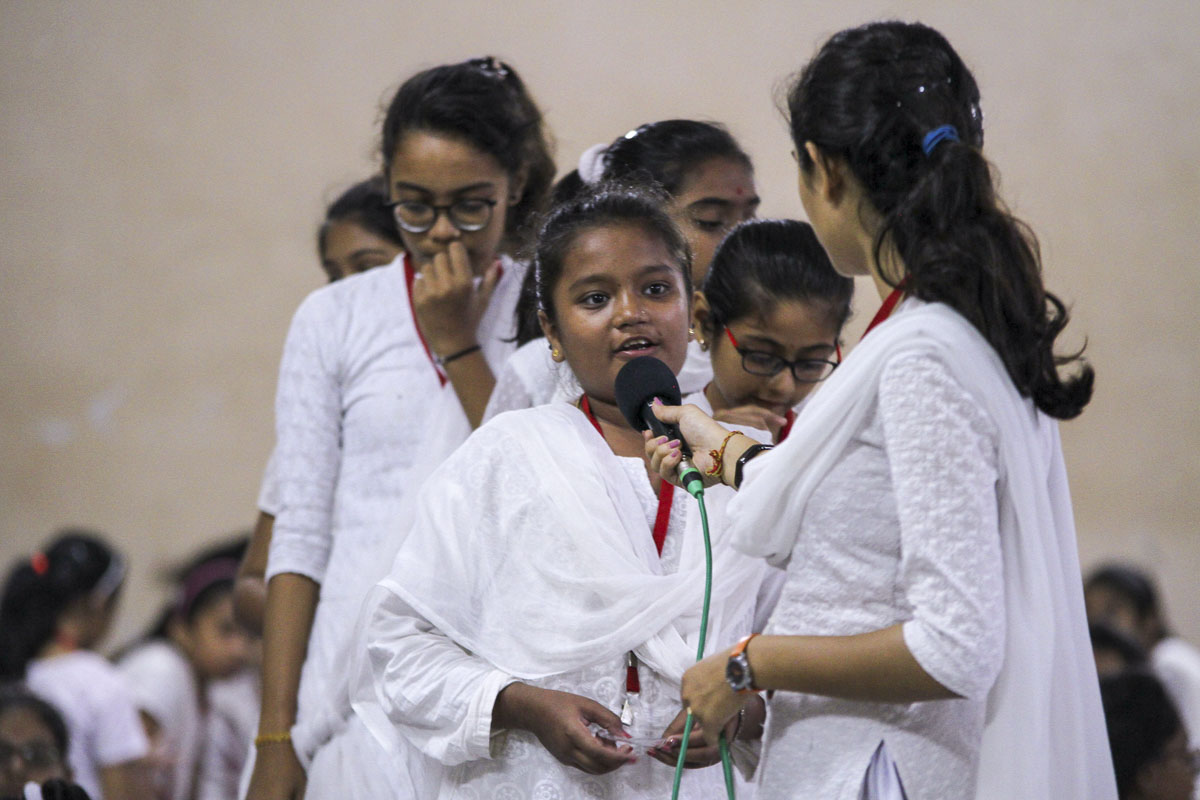 Bal Shibir for Adhiveshan Winners, Sarangpur