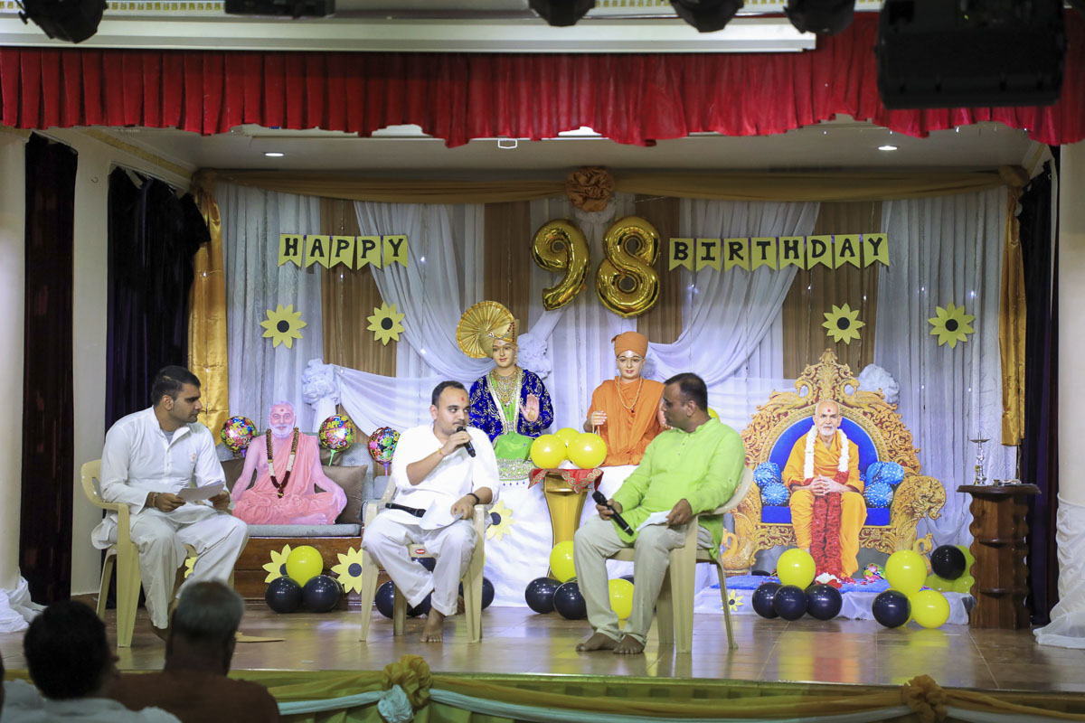 98th Birthday Celebration of Brahmaswarup Pramukh Swami Maharaj, Mwanza