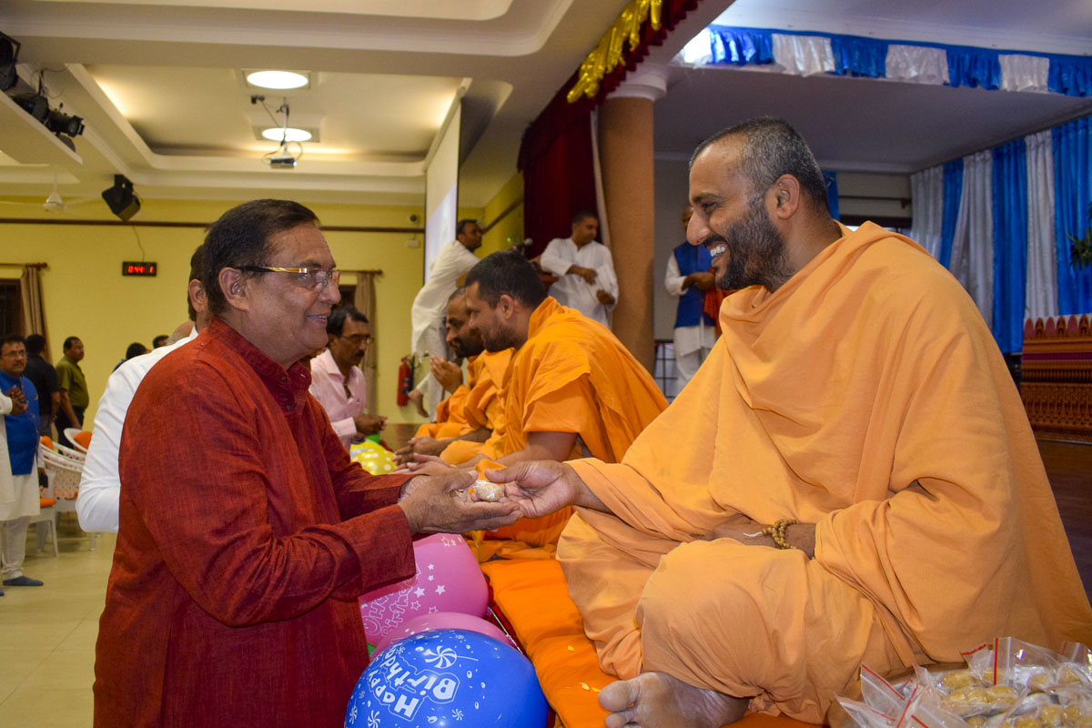 98th Birthday Celebration of Brahmaswarup Pramukh Swami Maharaj, Lusaka