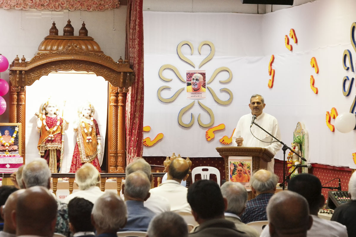 98th Birthday Celebration of Brahmaswarup Pramukh Swami Maharaj, Durban