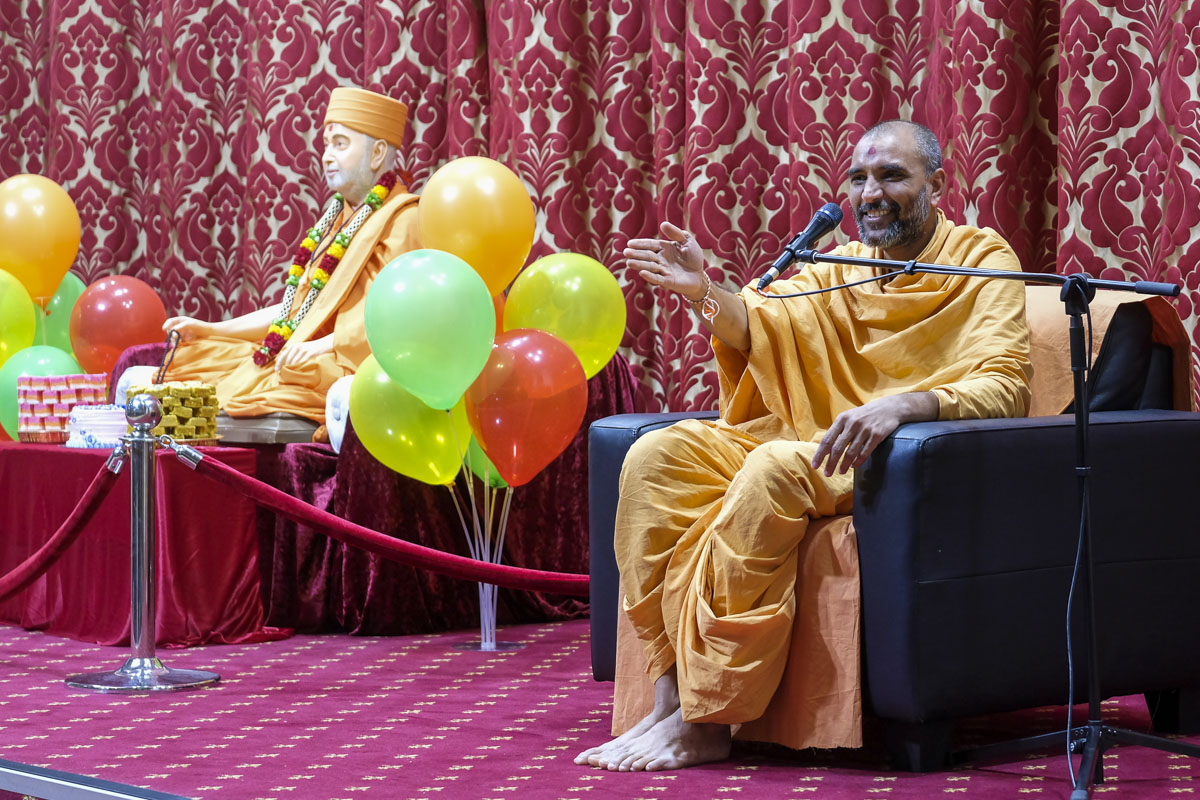 98th Birthday Celebration of Brahmaswarup Pramukh Swami Maharaj, Adelaide