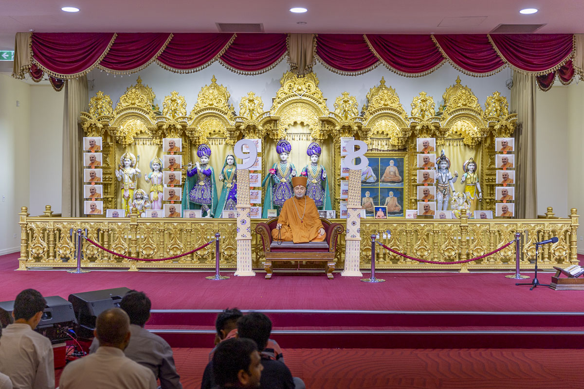 98th Birthday Celebration of Brahmaswarup Pramukh Swami Maharaj, Sydney
