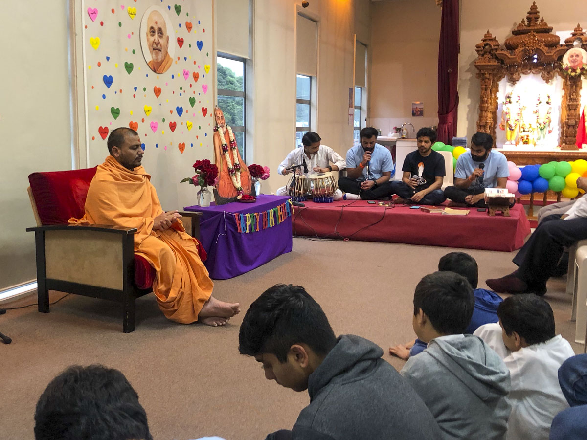 98th Birthday Celebration of Brahmaswarup Pramukh Swami Maharaj, Wellington