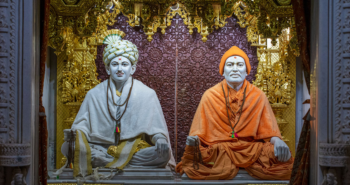 Brahmaswarup Bhagatji Maharaj and Brahmaswarup Shastriji Maharaj