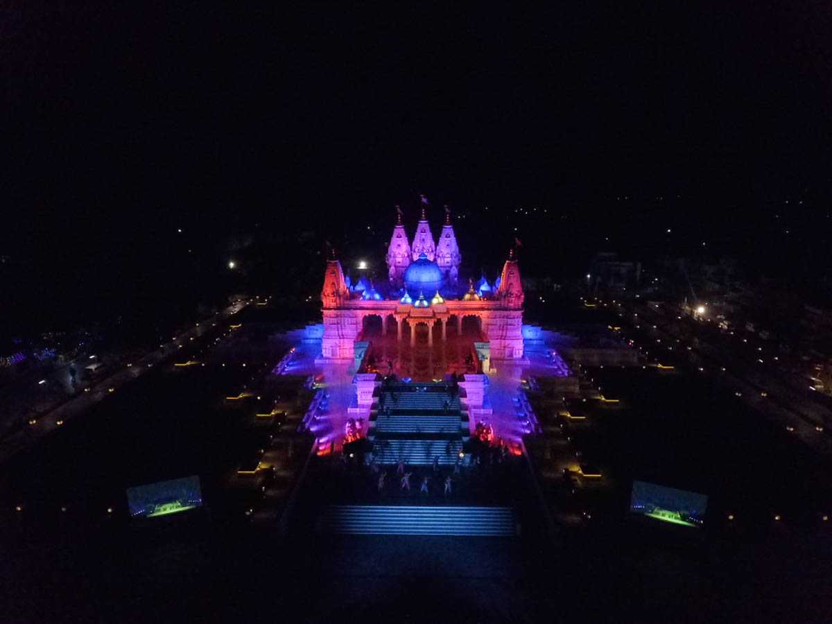 Light & Sound Show on the role of mandirs in society