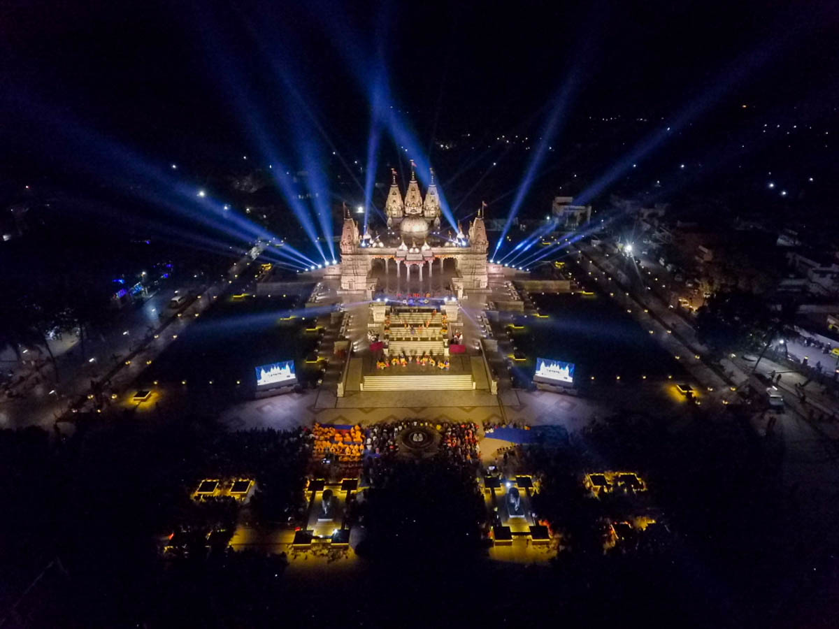 Light & Sound Show on the role of mandirs in society