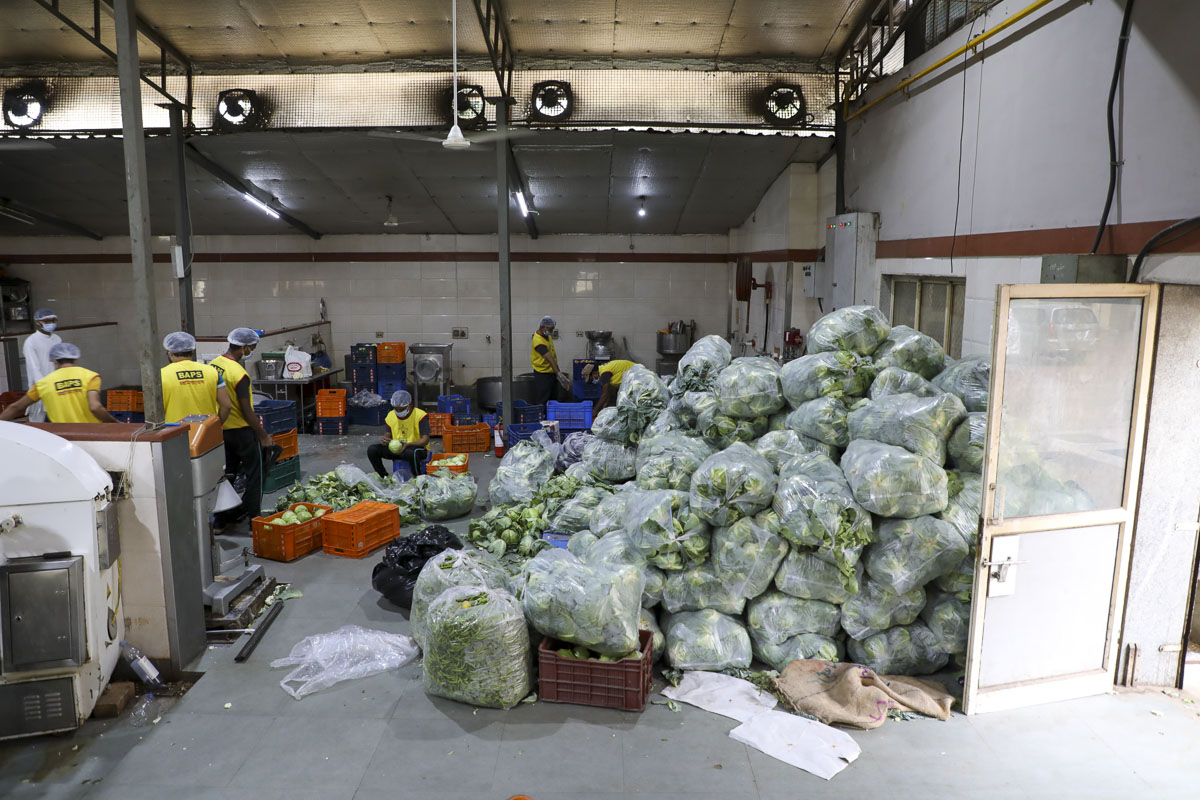 BAPS Community Services During the Coronavirus Lockdown, Ahmedabad