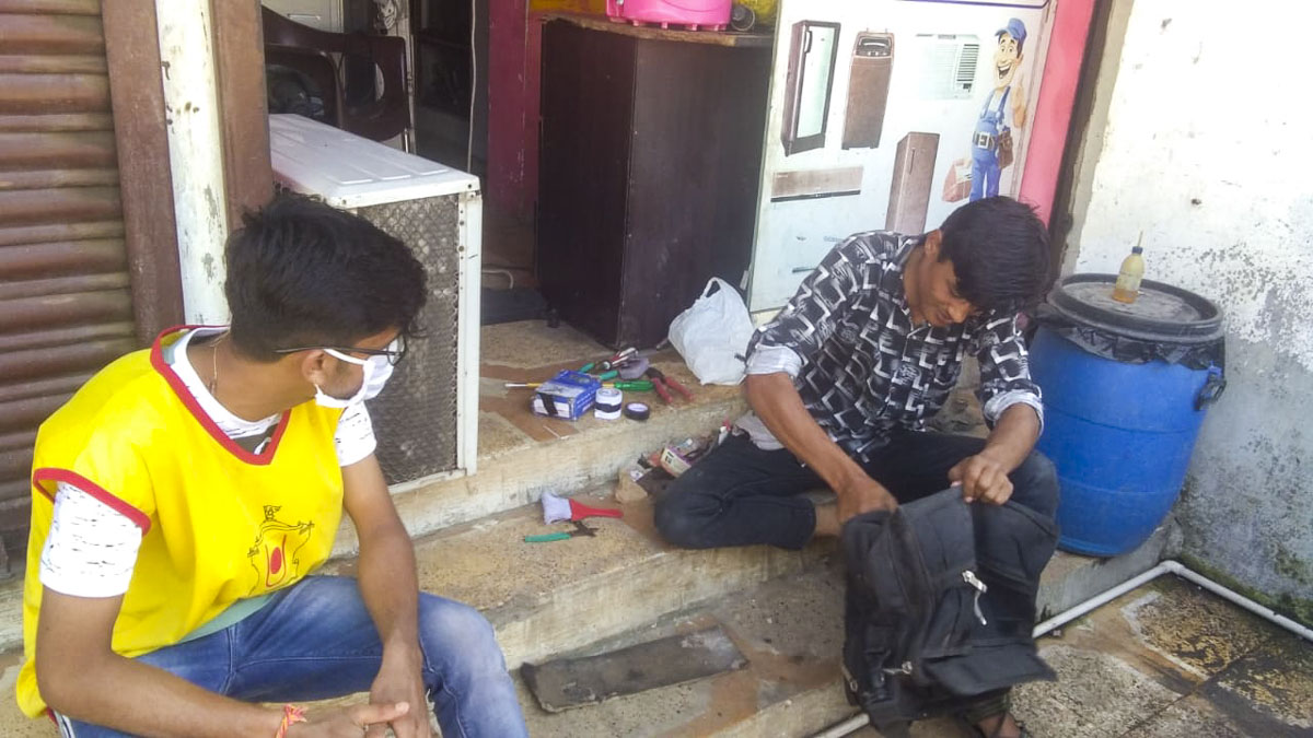 BAPS Community Services for Coronavirus Awareness, Silvassa