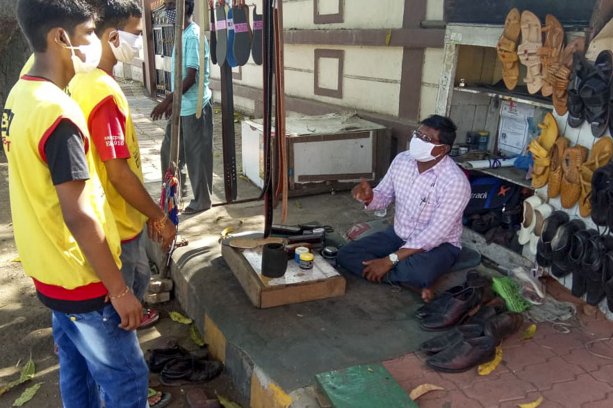 BAPS Community Services for Coronavirus Awareness, Silvassa