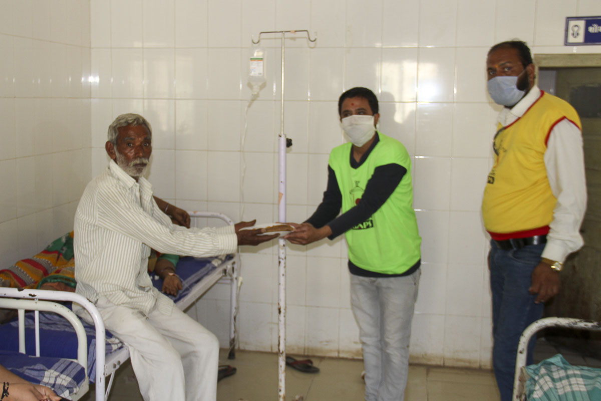 BAPS Community Services During the Coronavirus Lockdown, Dhari