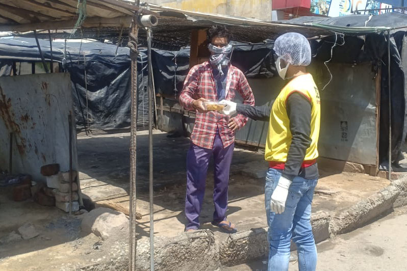 BAPS Community Services During the Coronavirus Lockdown, Jaipur